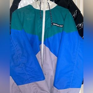 MEMBERS ONLY WINDBREAKER ZIP UP💙